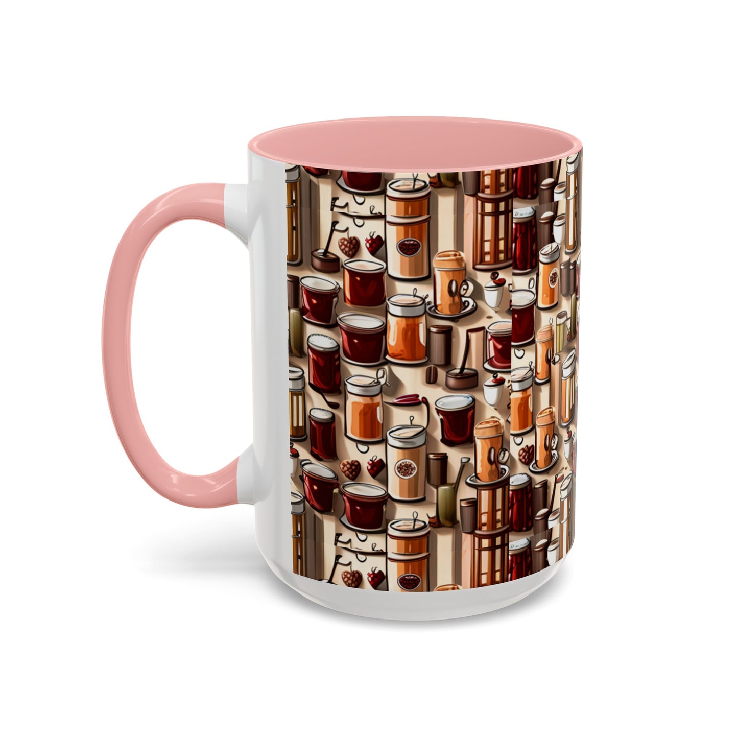 Latte Love Accent Coffee Mug (11, 15oz)
