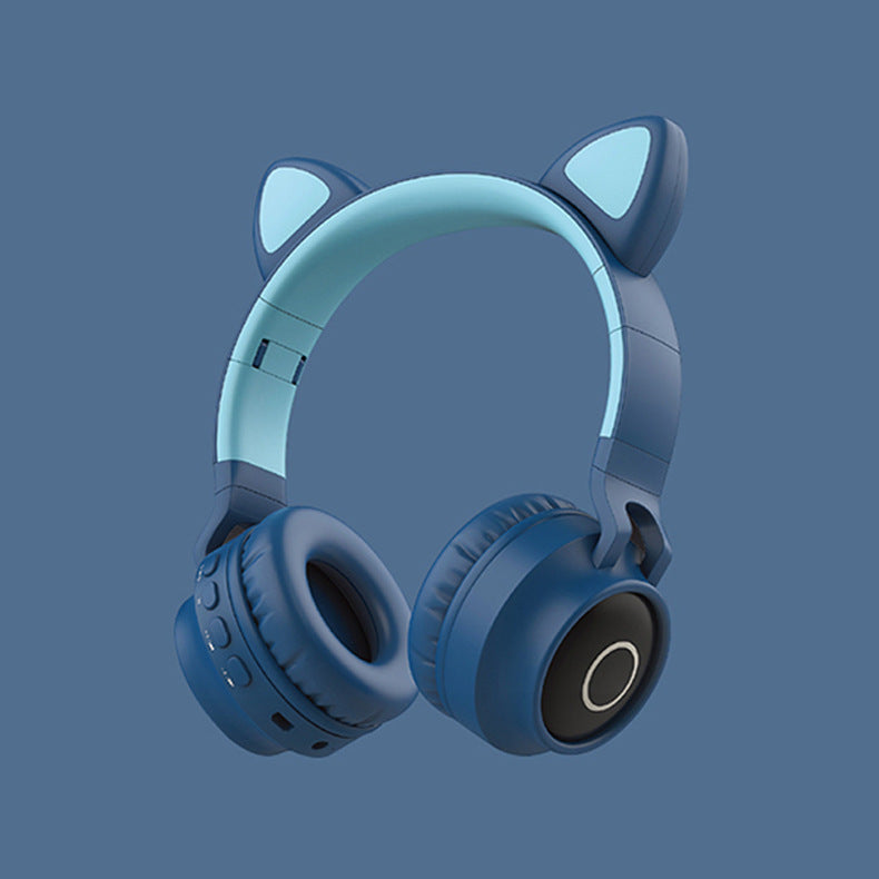 LED Light Cat Ear Headphones