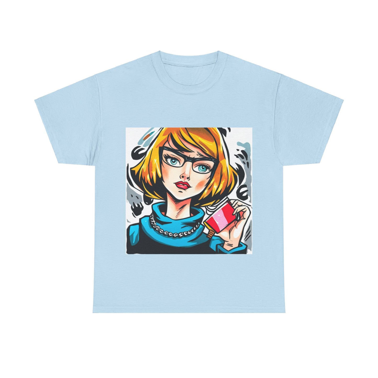 Comic Book Art Graphic T-Shirt