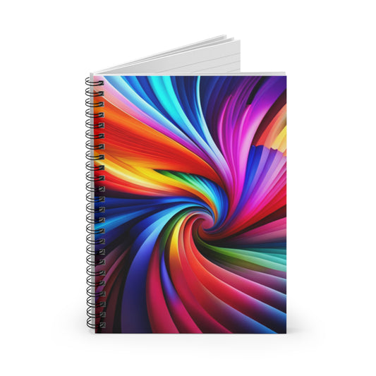 Abstract Art - Spiral Notebook - 8" x 6"