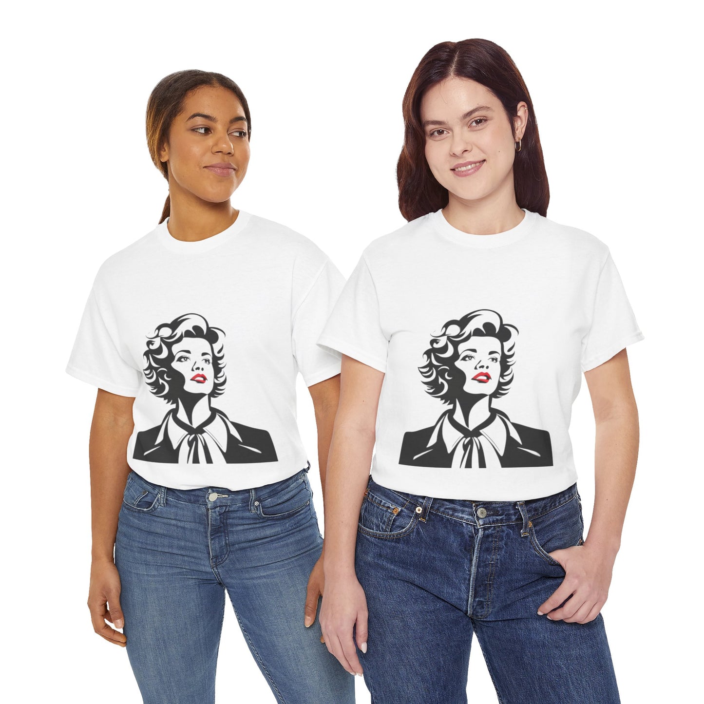 Business Woman Comic Art Graphic T-Shirt