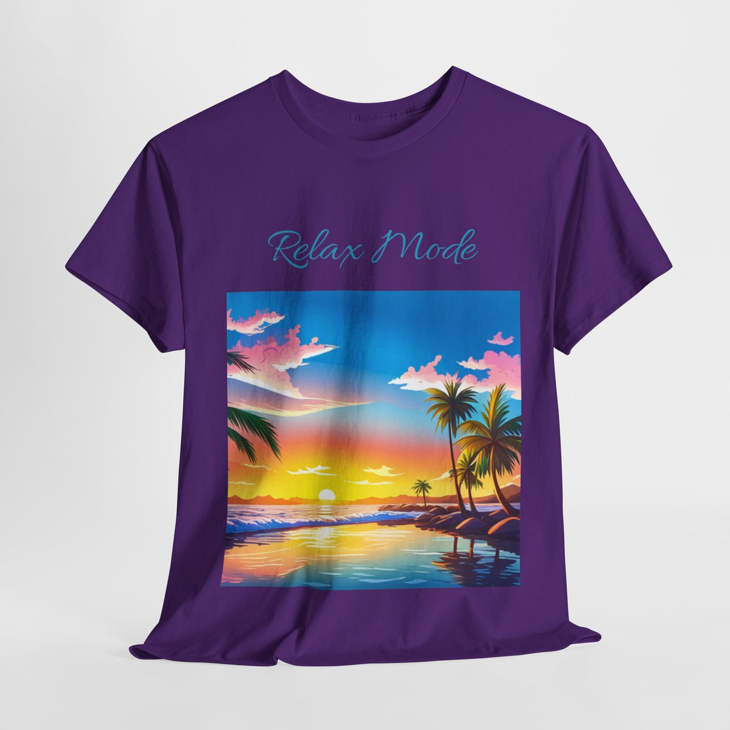 Relax Mode, Beach Graphic T-Shirt