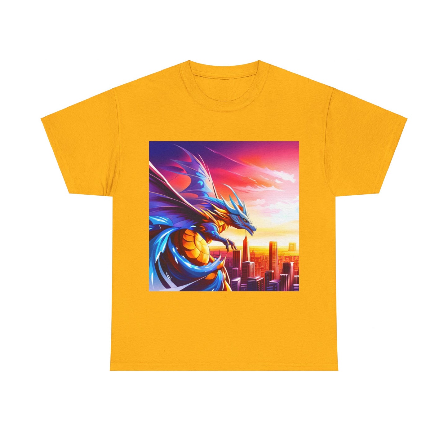 Dragon Cityscape Graphic Tee