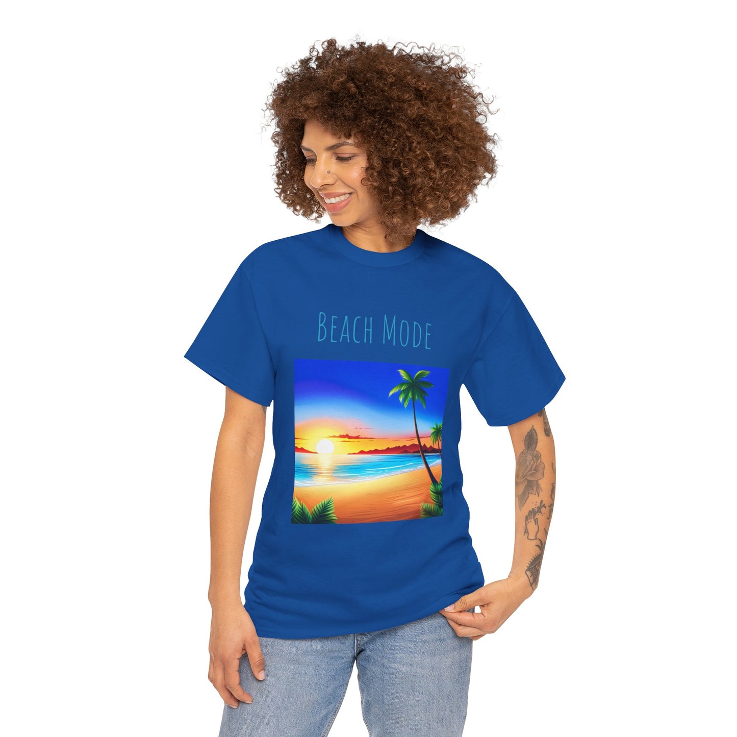 Beach Mode, Beach Graphic T-Shirt