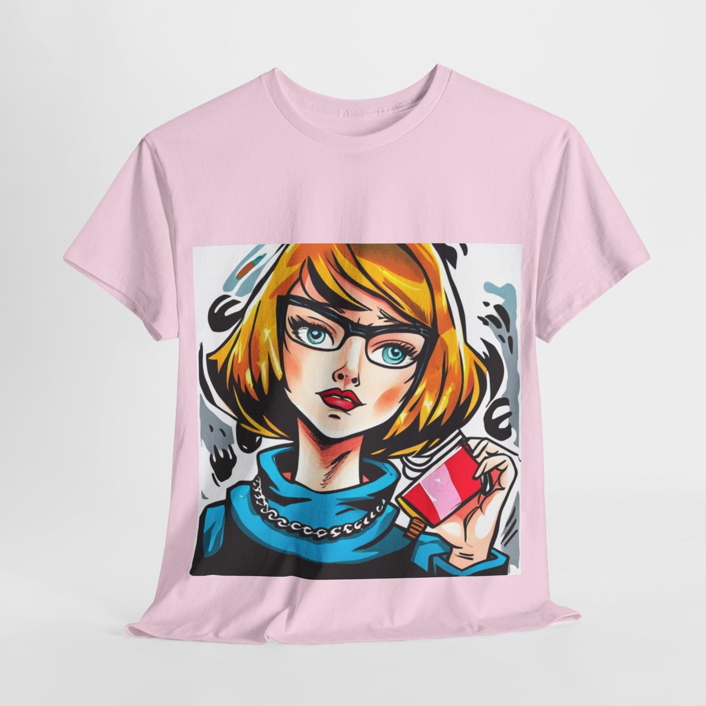 Comic Book Art Graphic T-Shirt