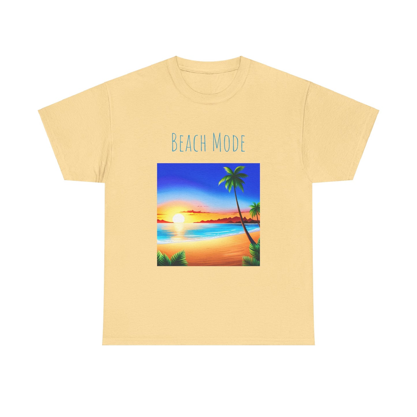 Beach Mode, Beach Graphic T-Shirt