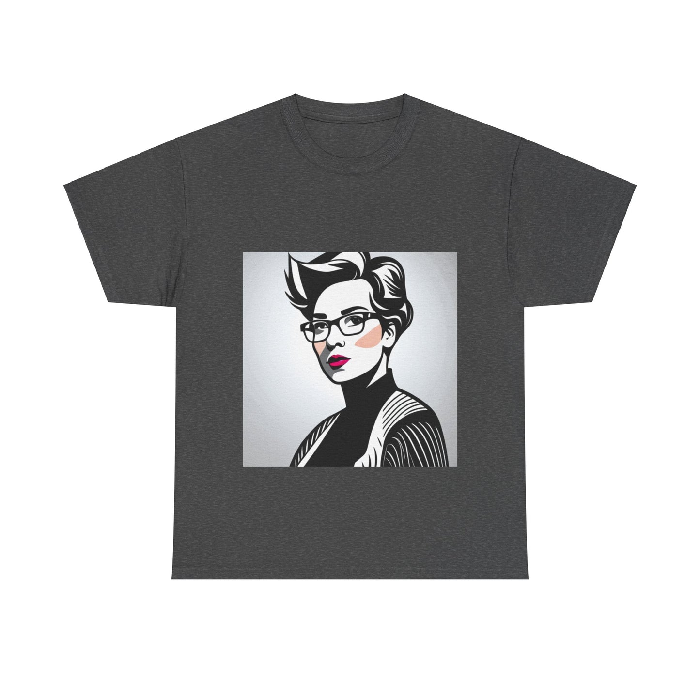 Female Model Graphic T-Shirt