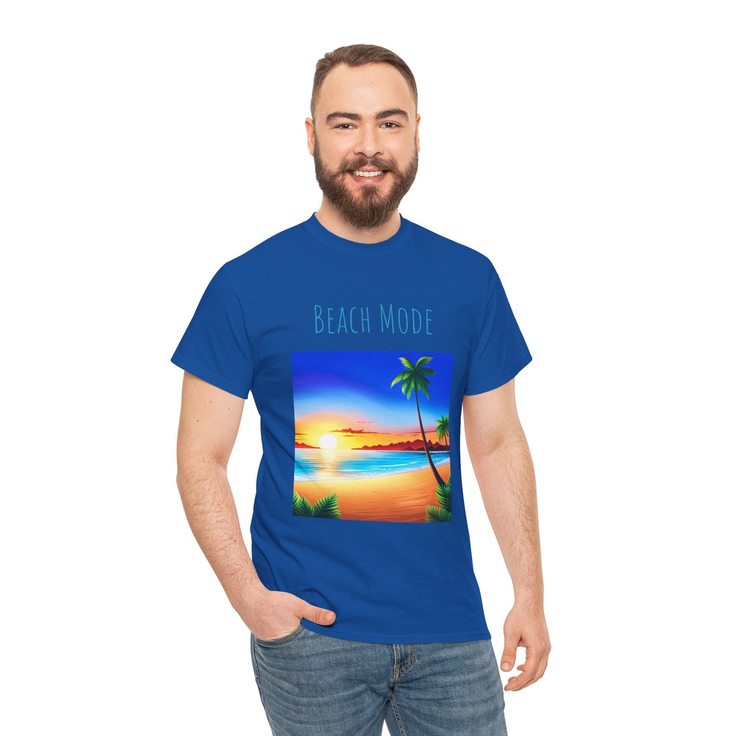 Beach Mode, Beach Graphic T-Shirt