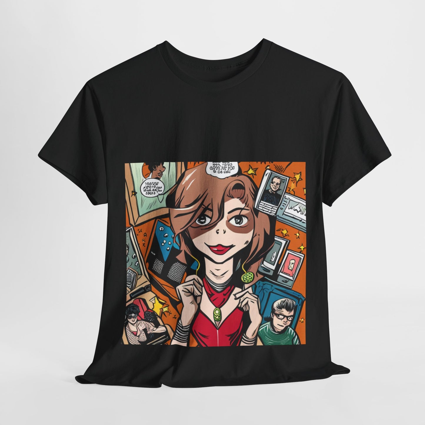 Comic Book Art Graphic T-Shirt