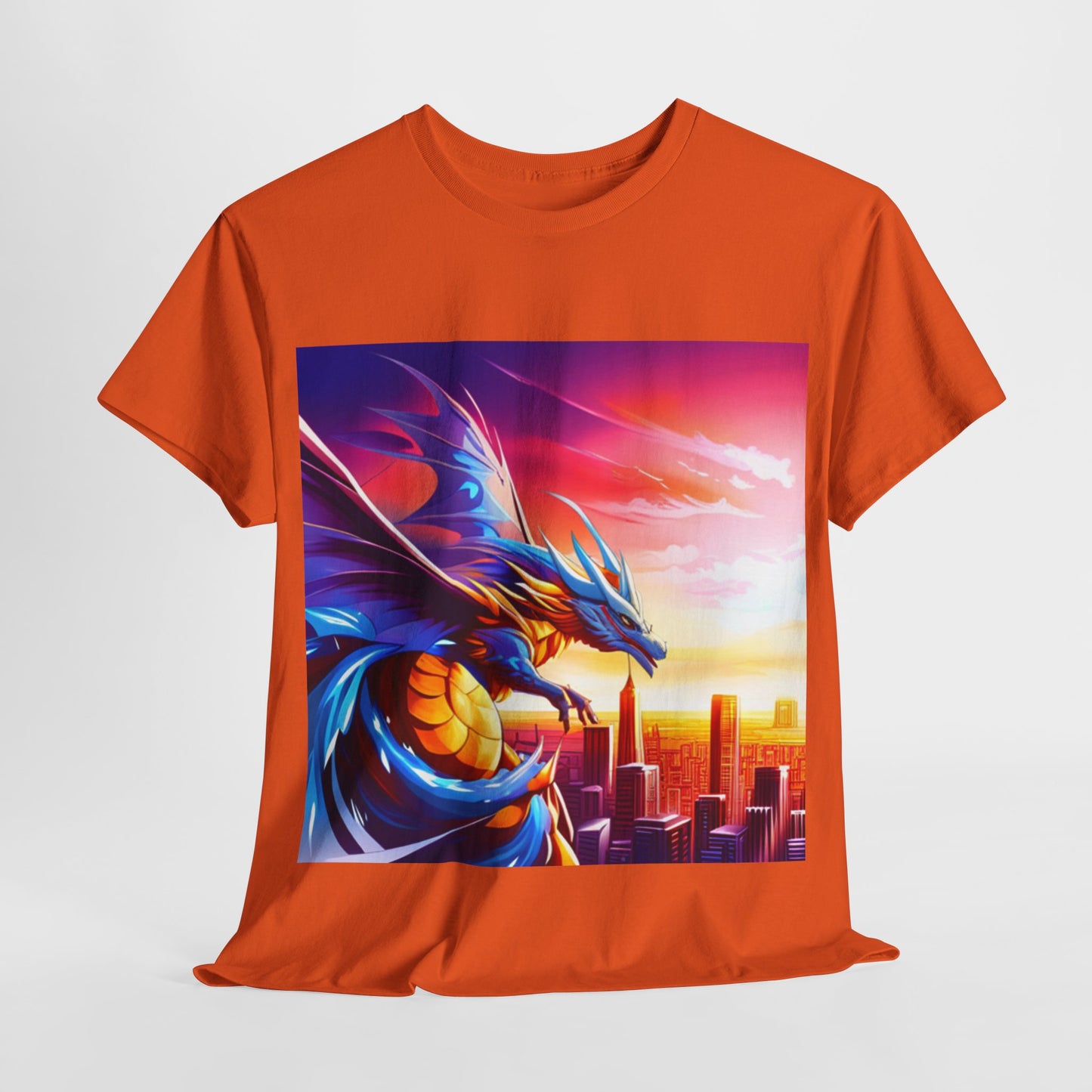 Dragon Cityscape Graphic Tee