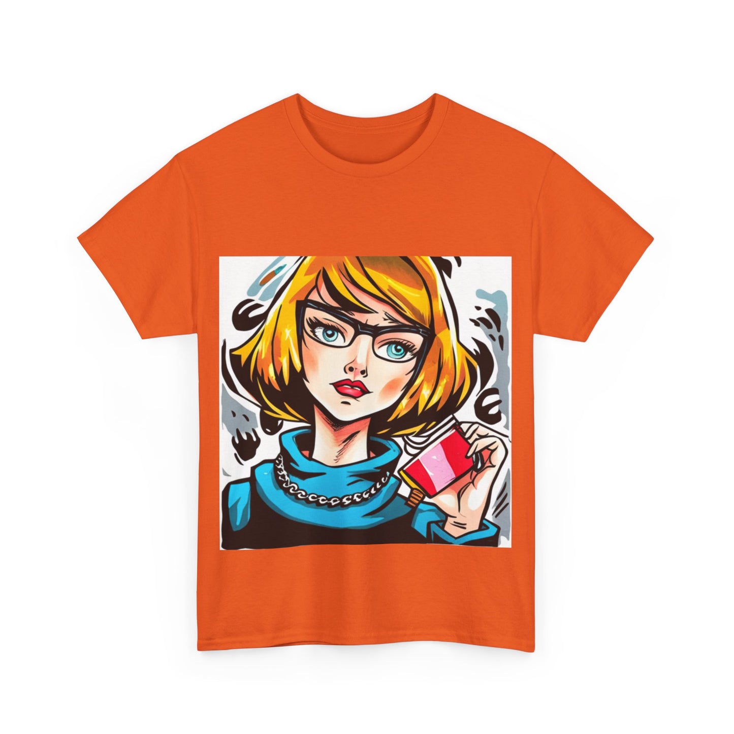 Comic Book Art Graphic T-Shirt