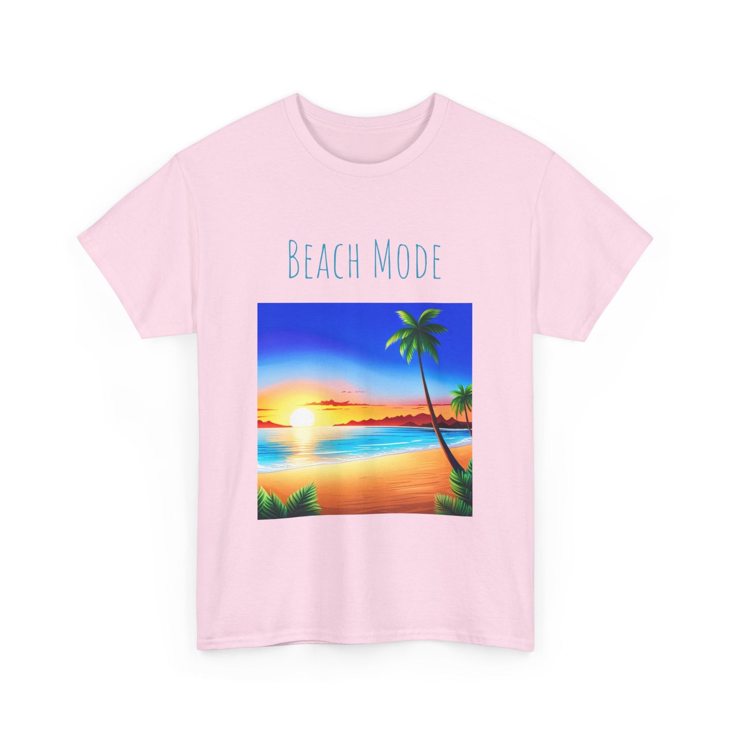 Beach Mode, Beach Graphic T-Shirt