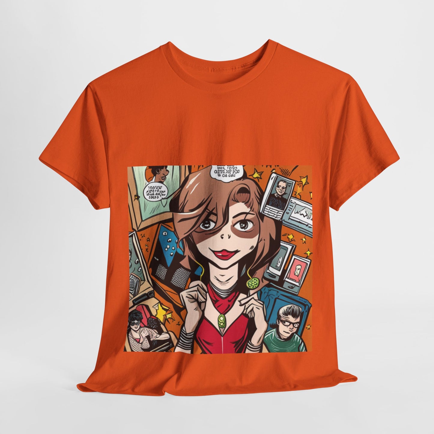 Comic Book Art Graphic T-Shirt