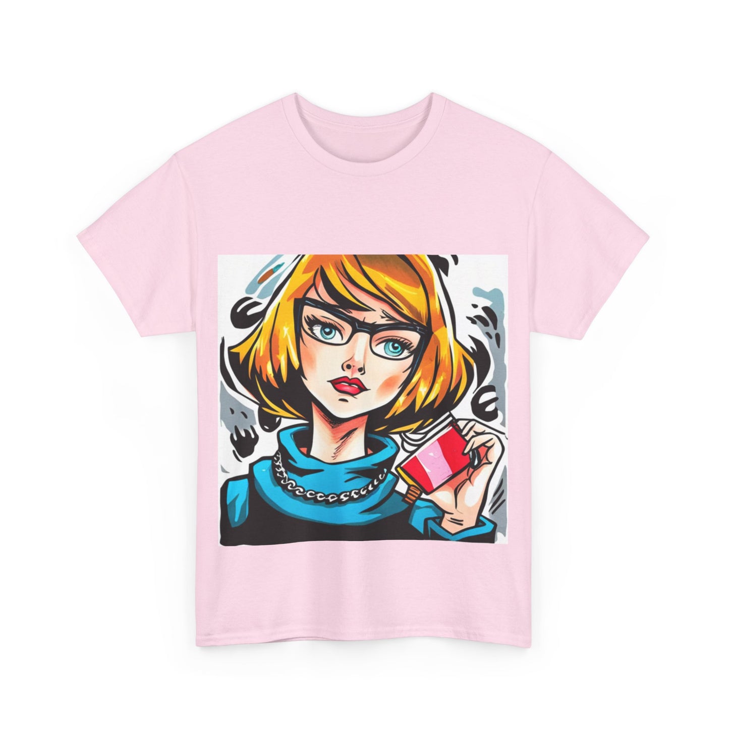 Comic Book Art Graphic T-Shirt