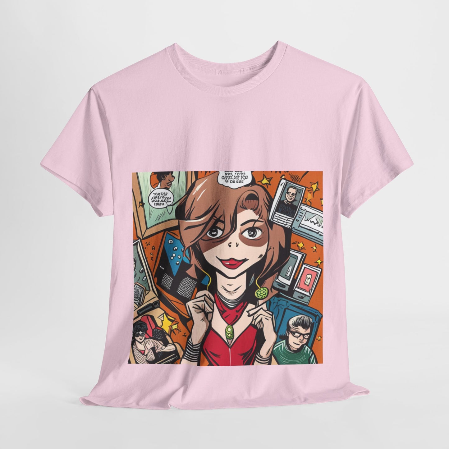 Comic Book Art Graphic T-Shirt