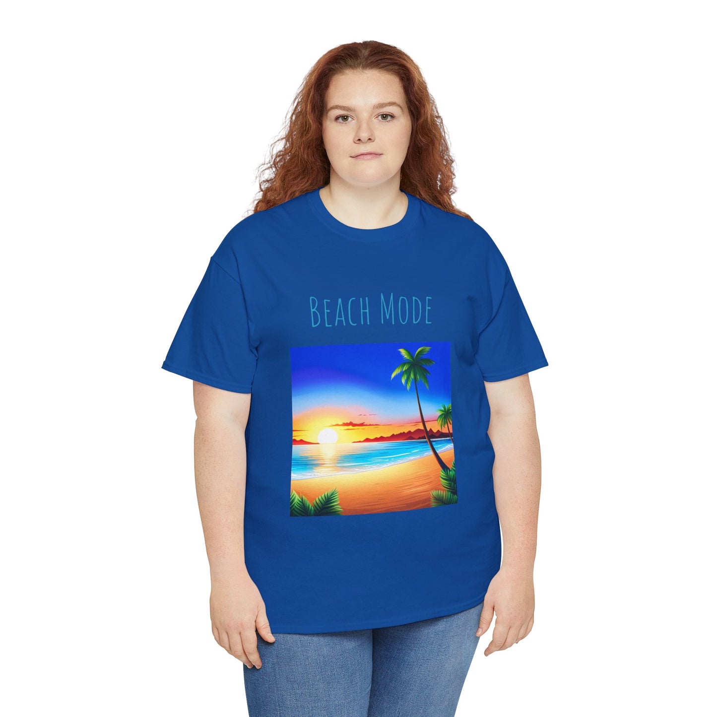 Beach Mode, Beach Graphic T-Shirt