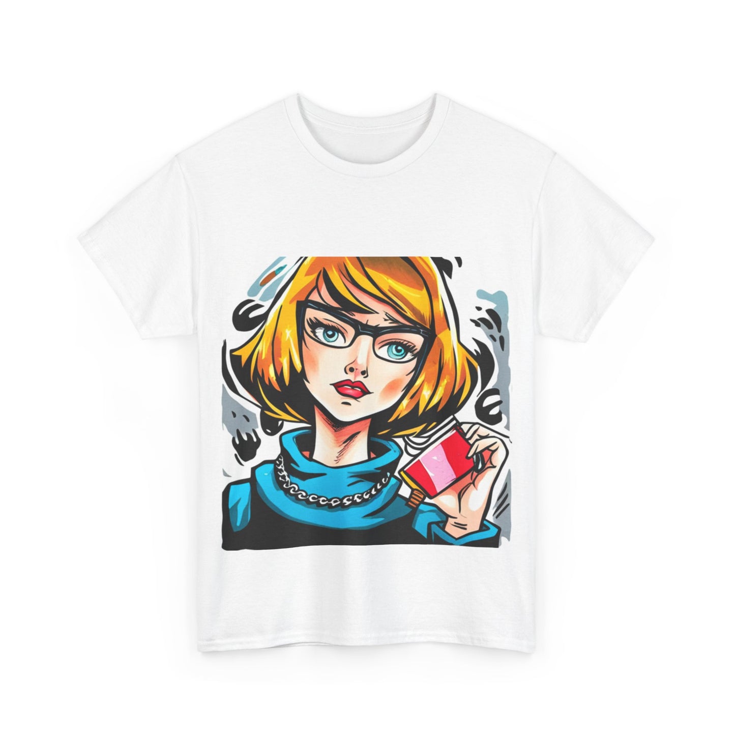 Comic Book Art Graphic T-Shirt