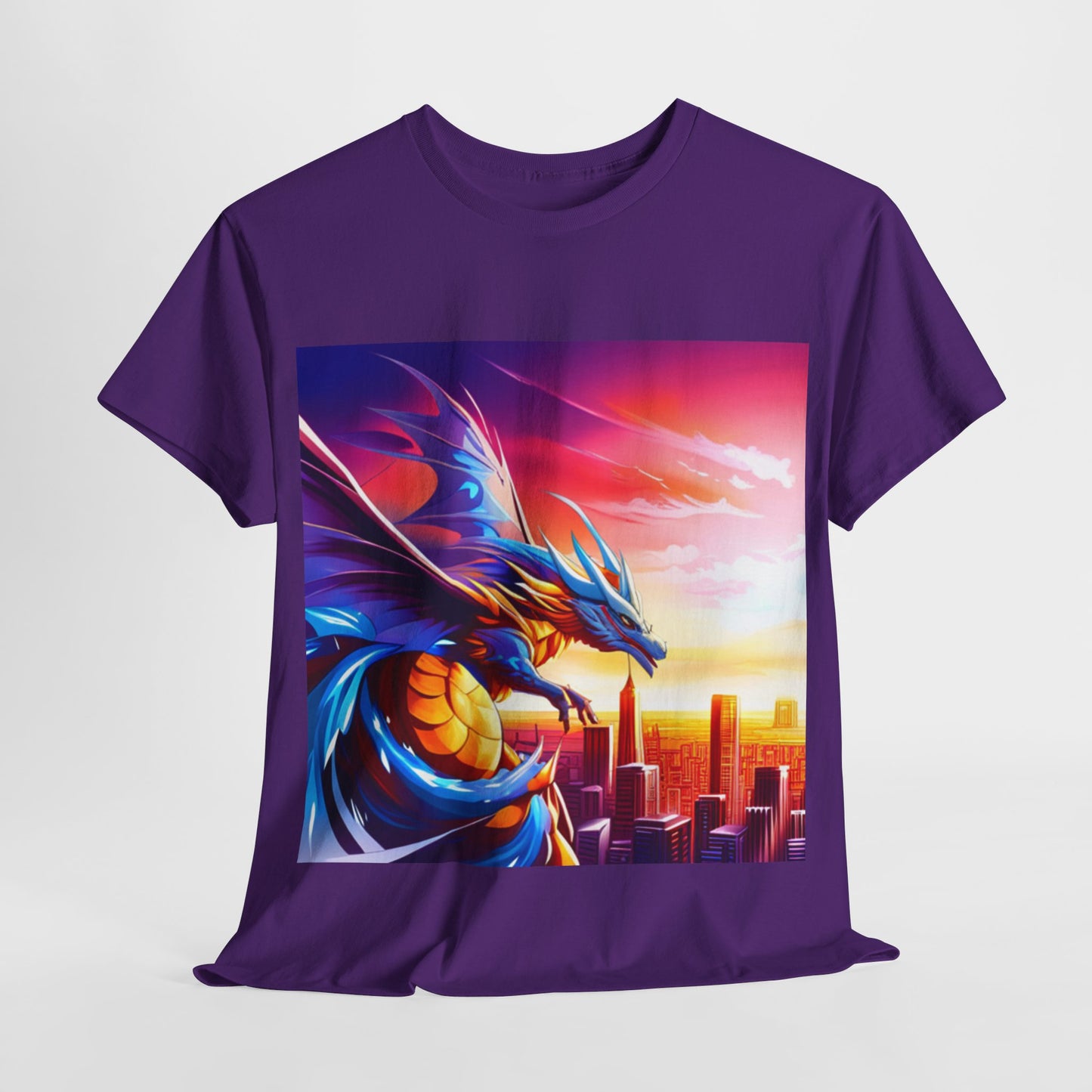 Dragon Cityscape Graphic Tee