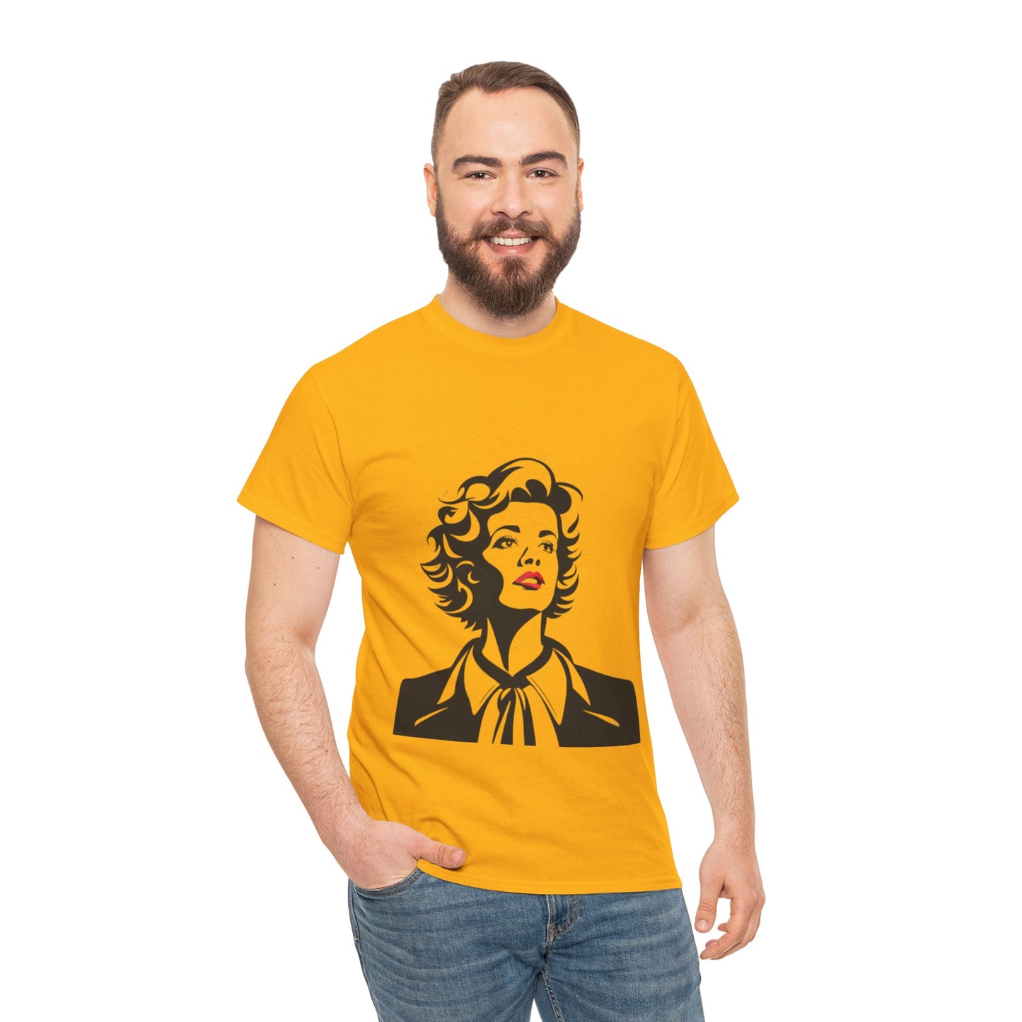 Business Woman Comic Art Graphic T-Shirt