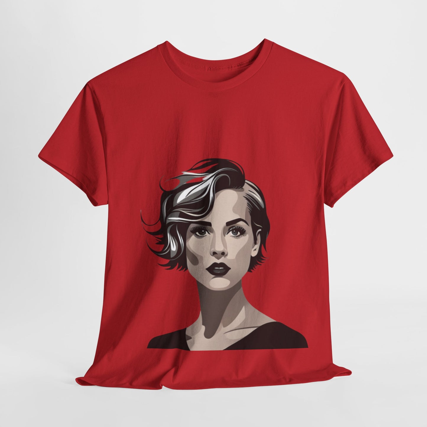 Female Model Graphic T-shirt