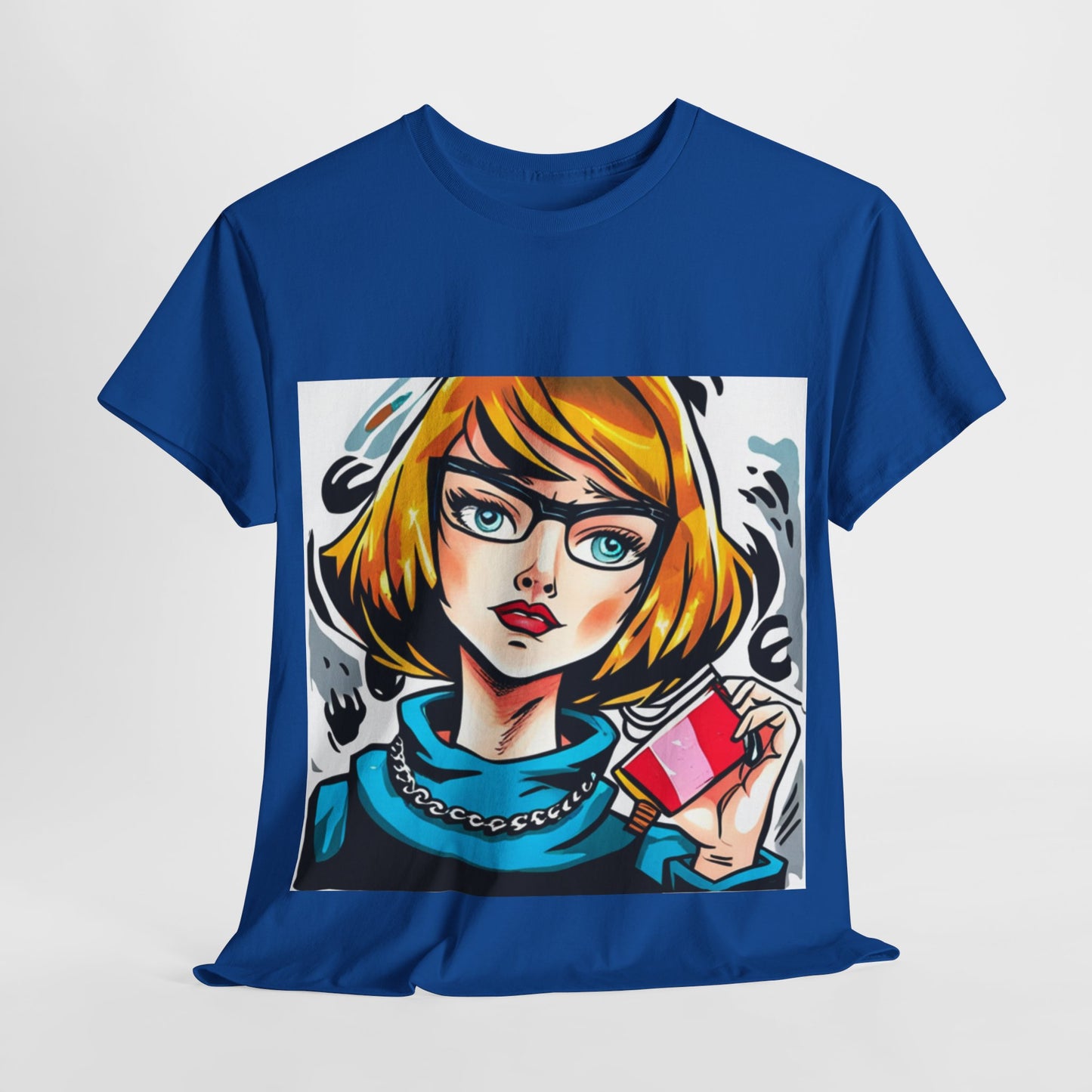 Comic Book Art Graphic T-Shirt