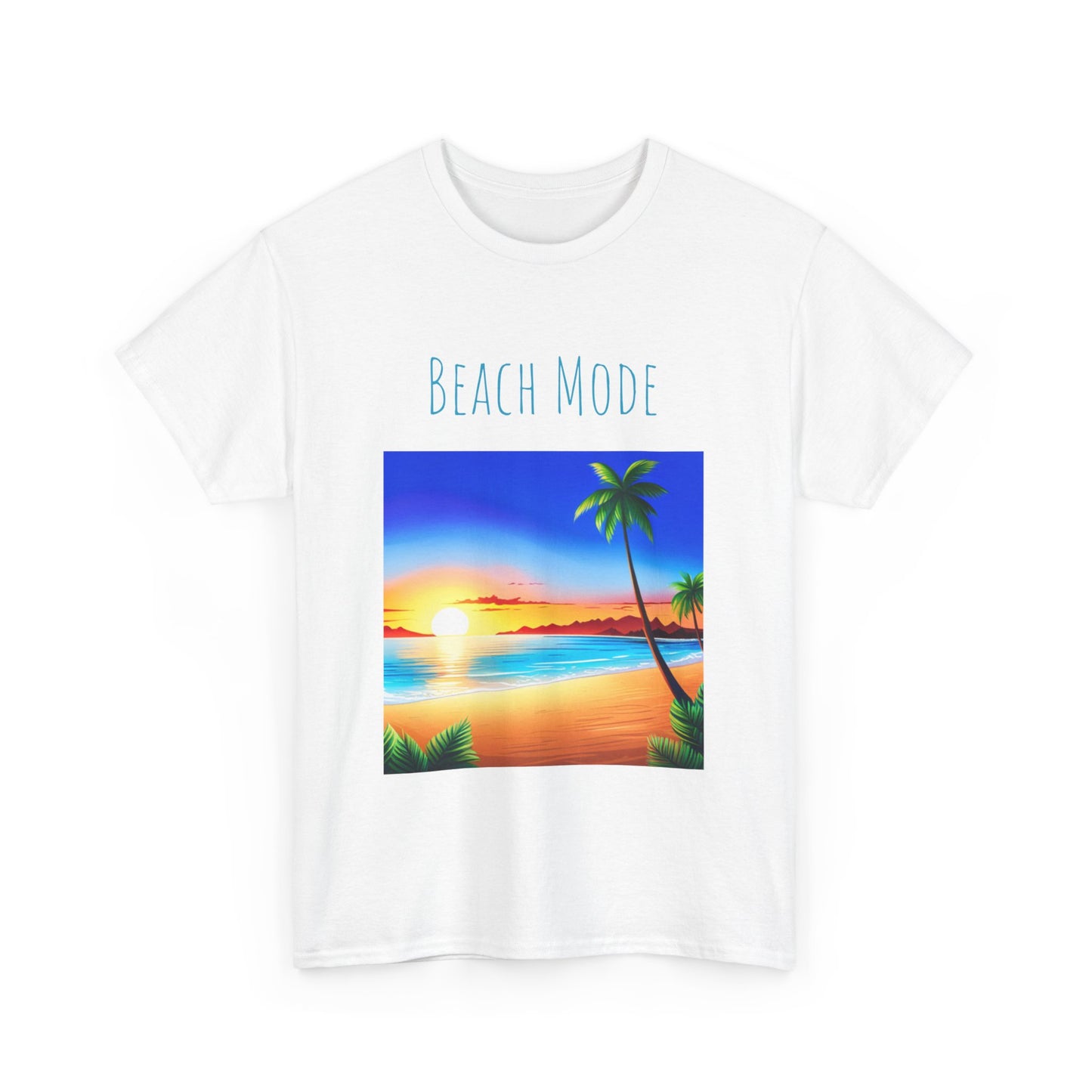 Beach Mode, Beach Graphic T-Shirt