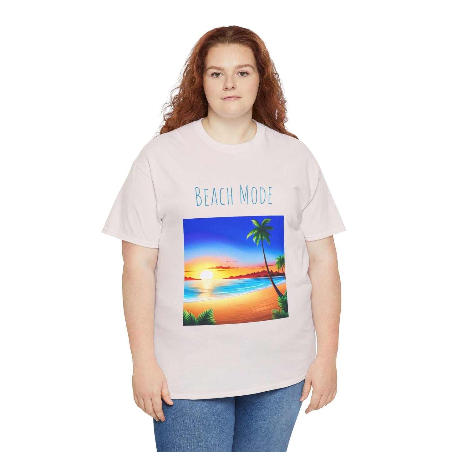 Beach Mode, Beach Graphic T-Shirt