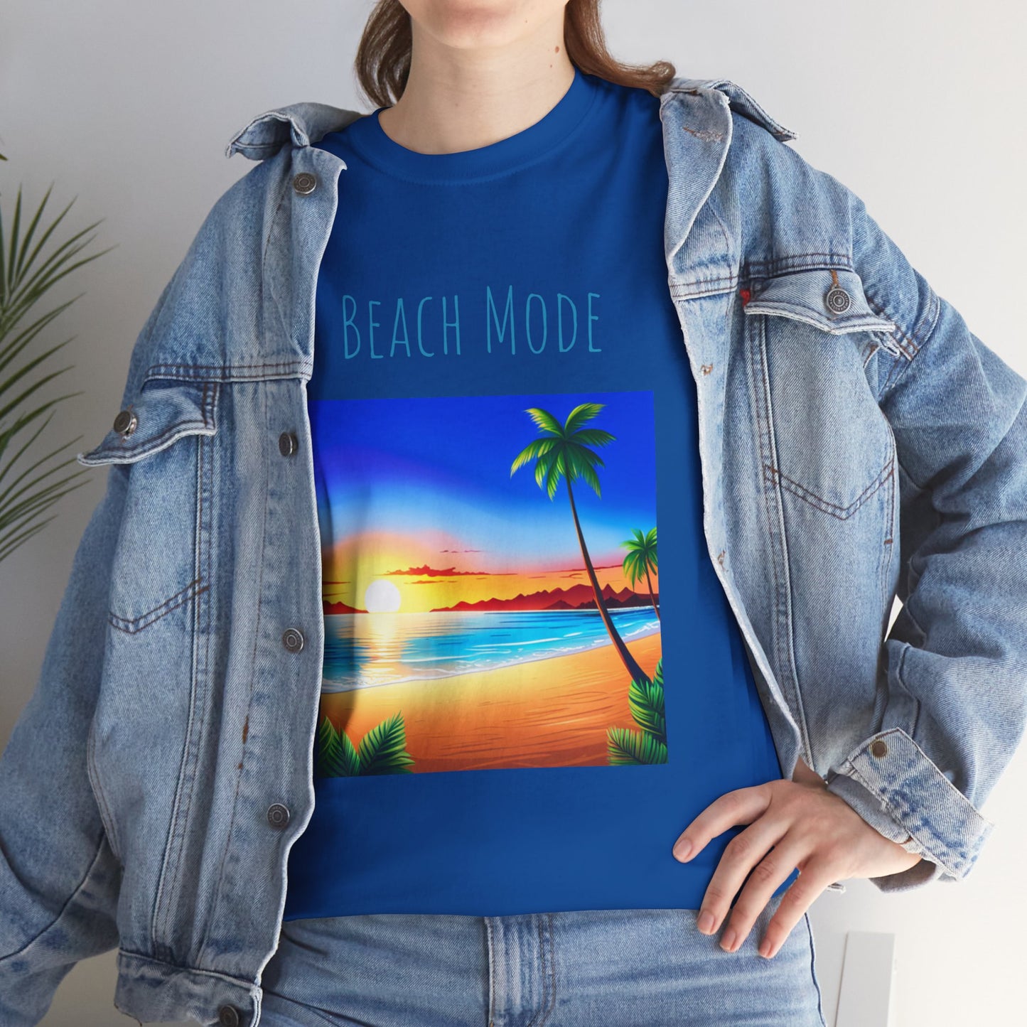 Beach Mode, Beach Graphic T-Shirt