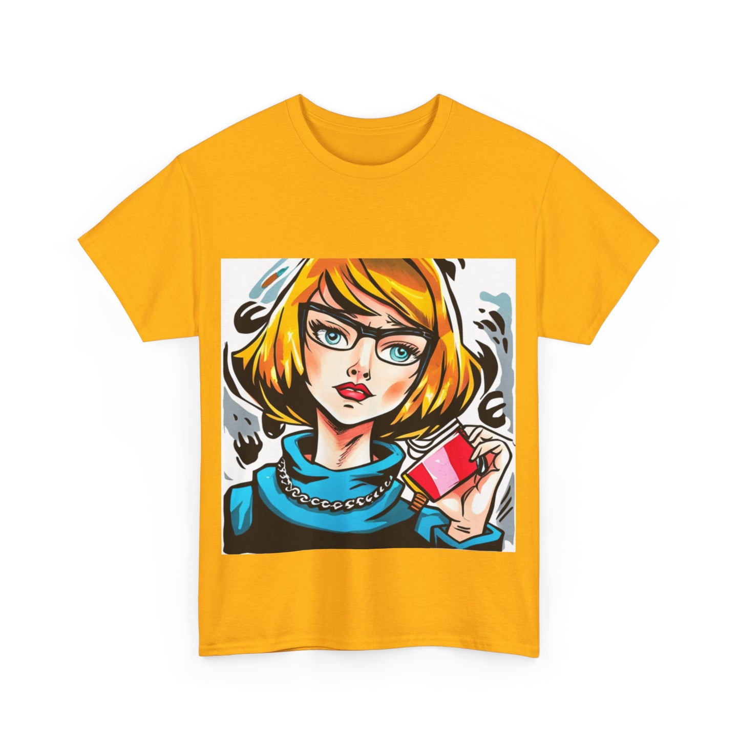 Comic Book Art Graphic T-Shirt