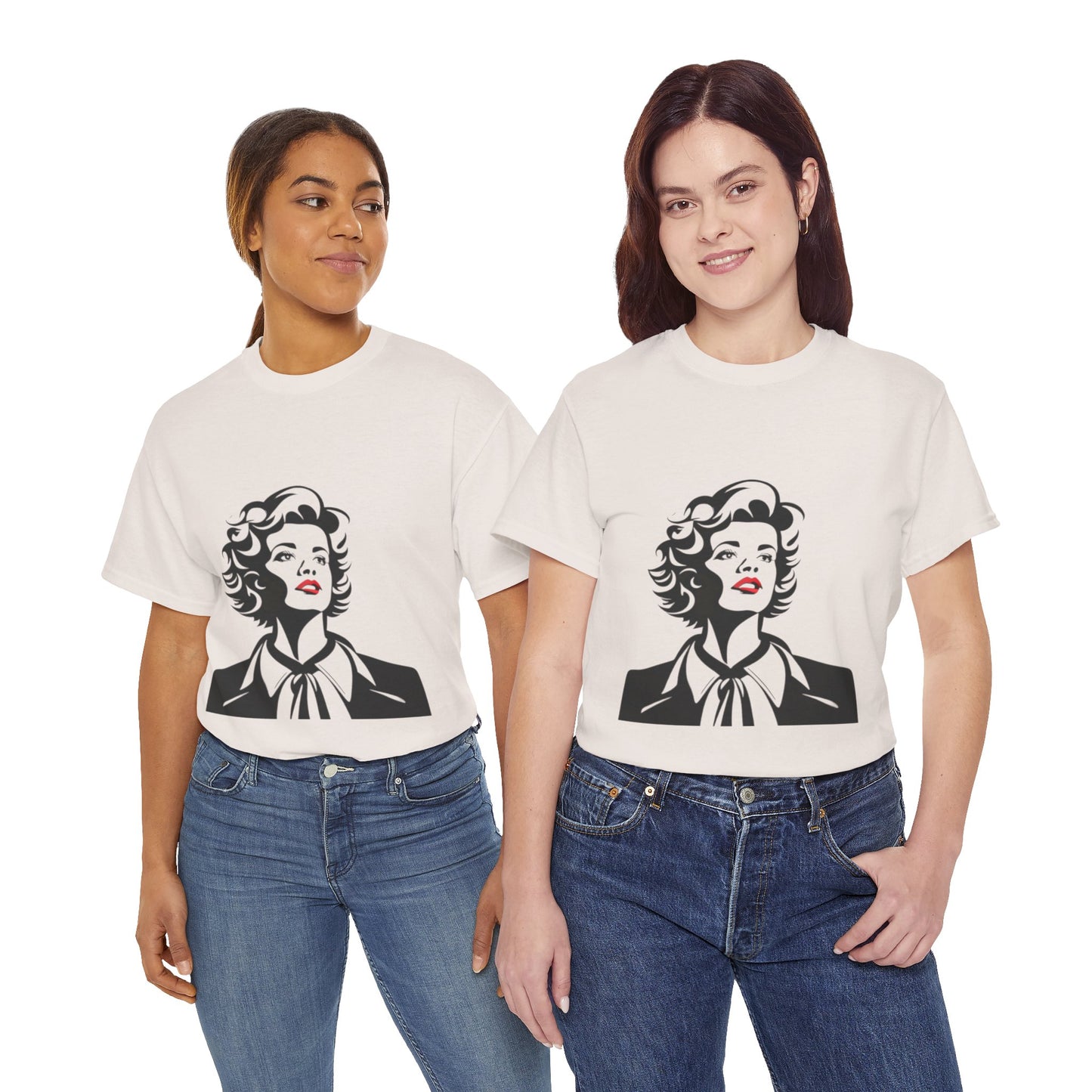 Business Woman Comic Art Graphic T-Shirt