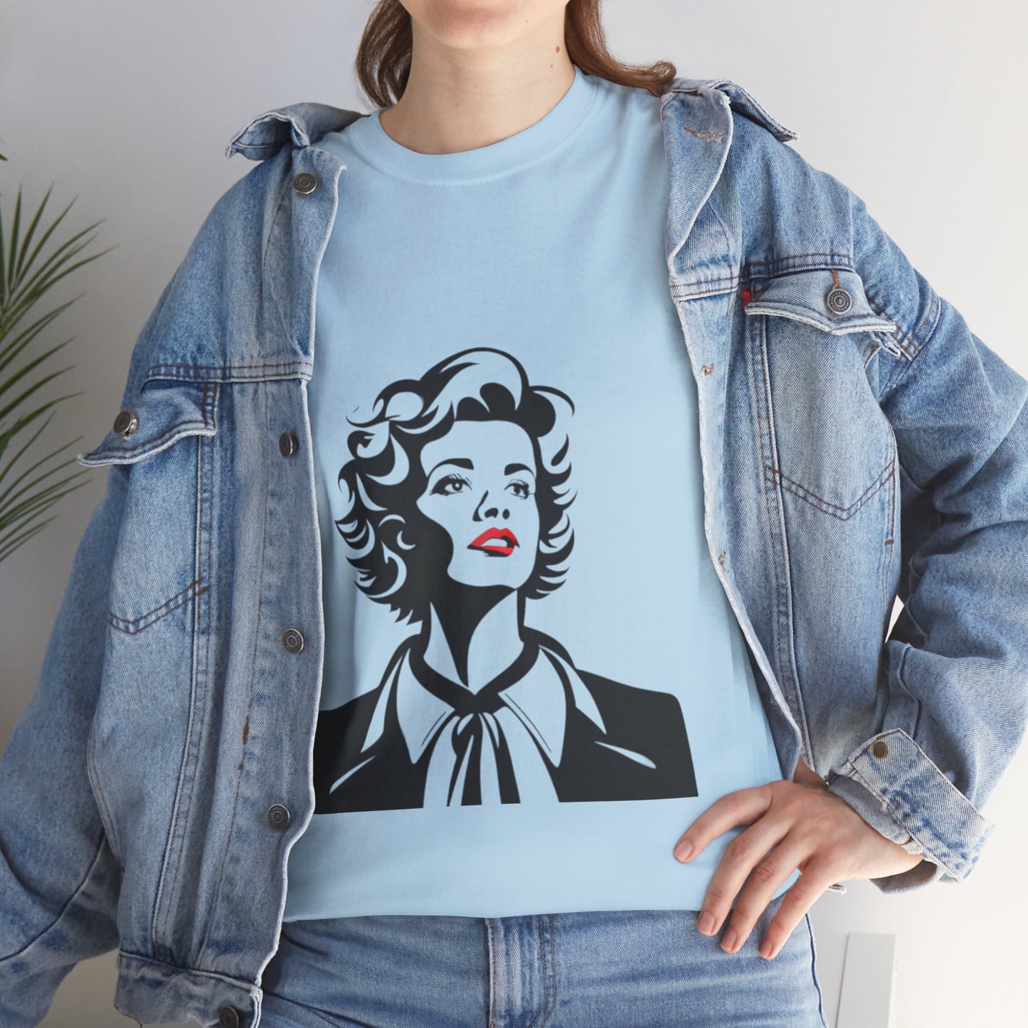 Business Woman Comic Art Graphic T-Shirt