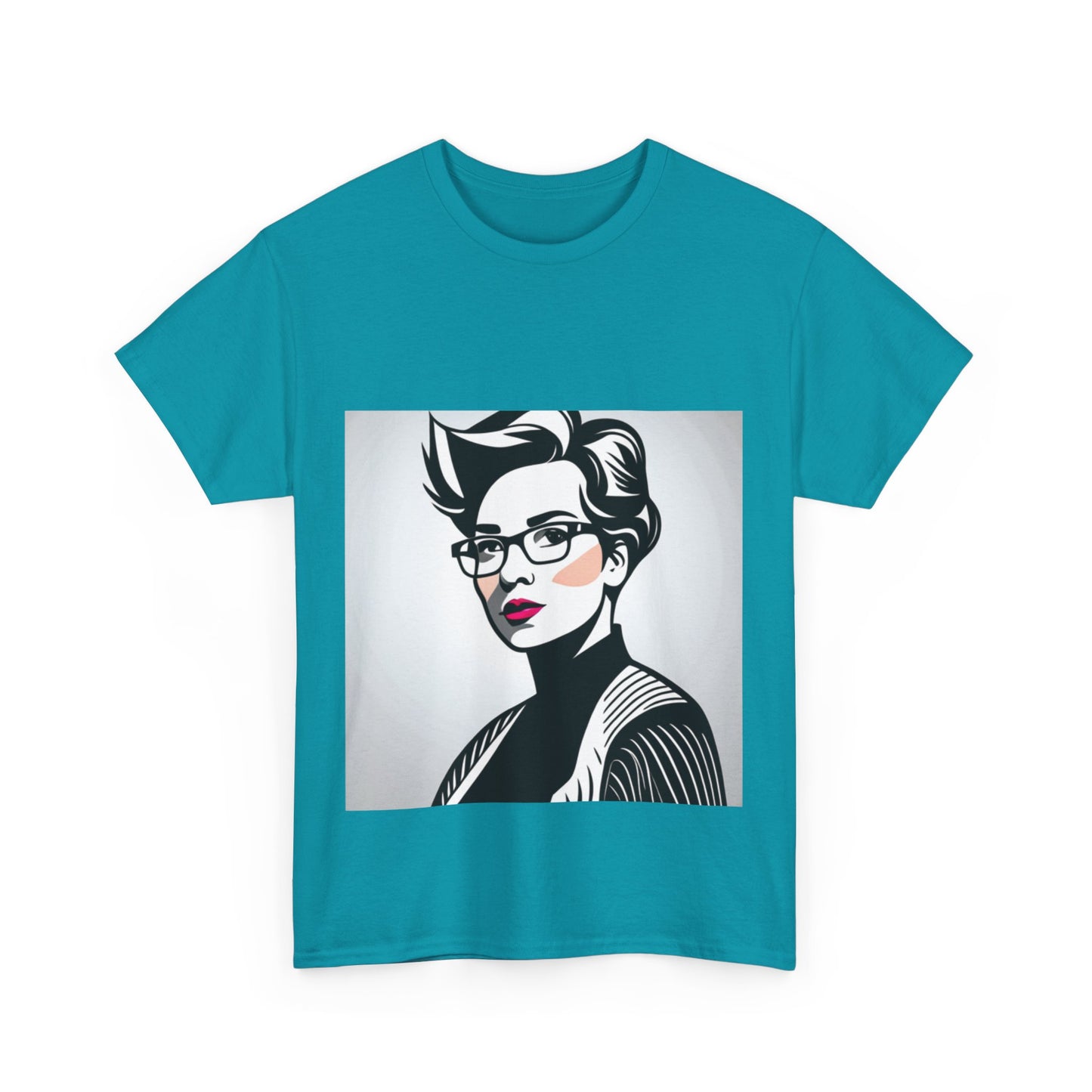 Female Model Graphic T-Shirt