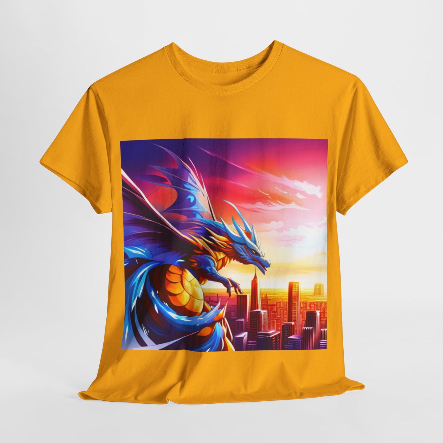 Dragon Cityscape Graphic Tee