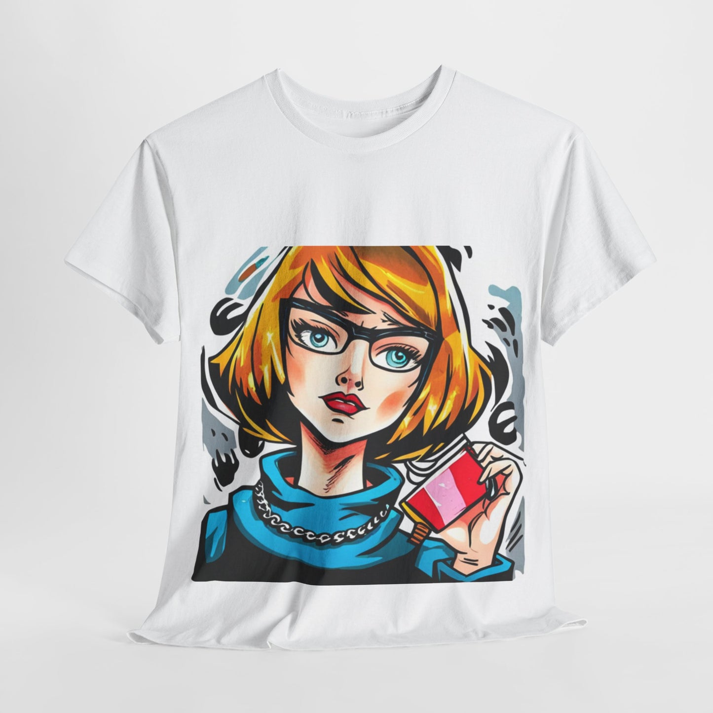 Comic Book Art Graphic T-Shirt