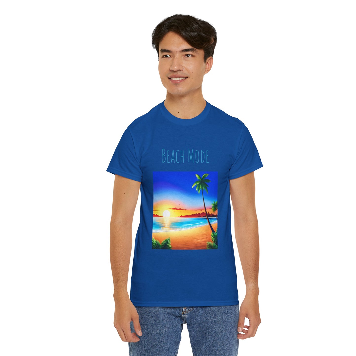 Beach Mode, Beach Graphic T-Shirt