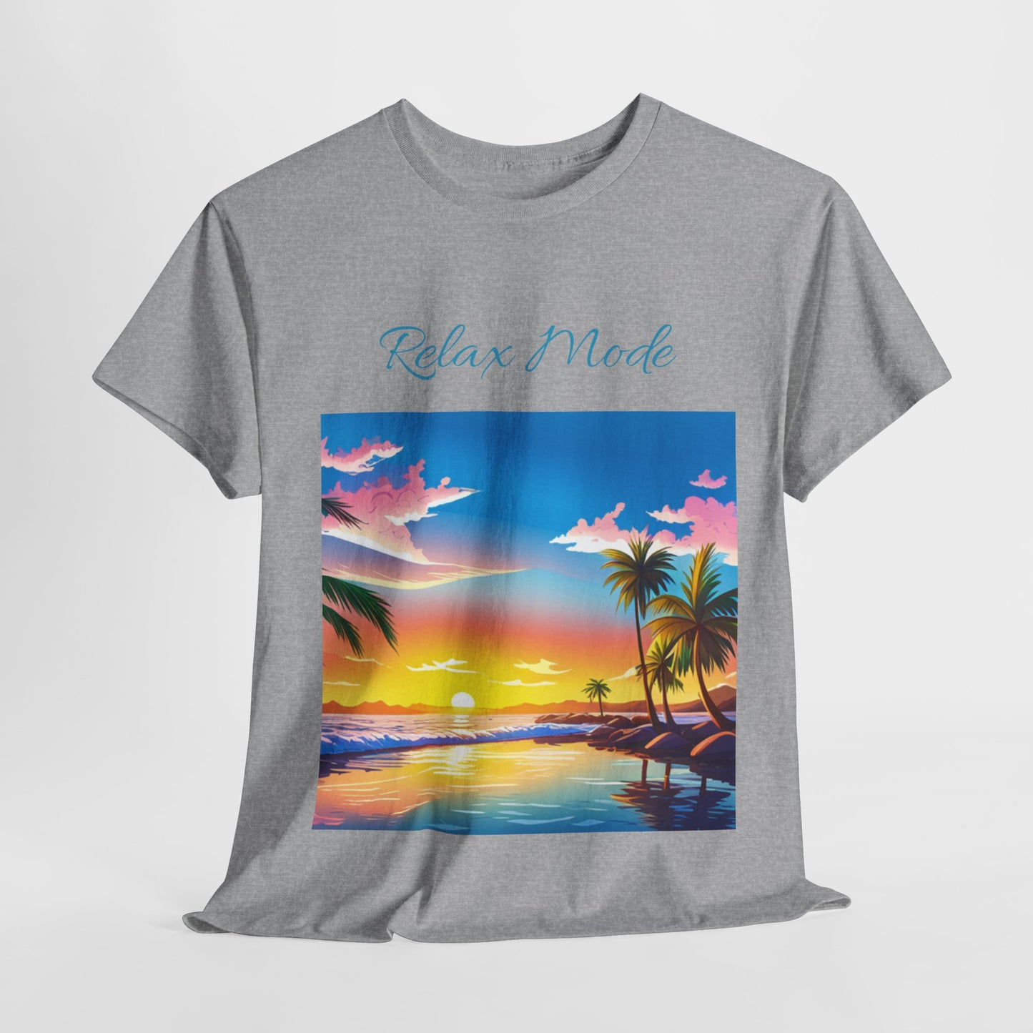 Relax Mode, Beach Graphic T-Shirt