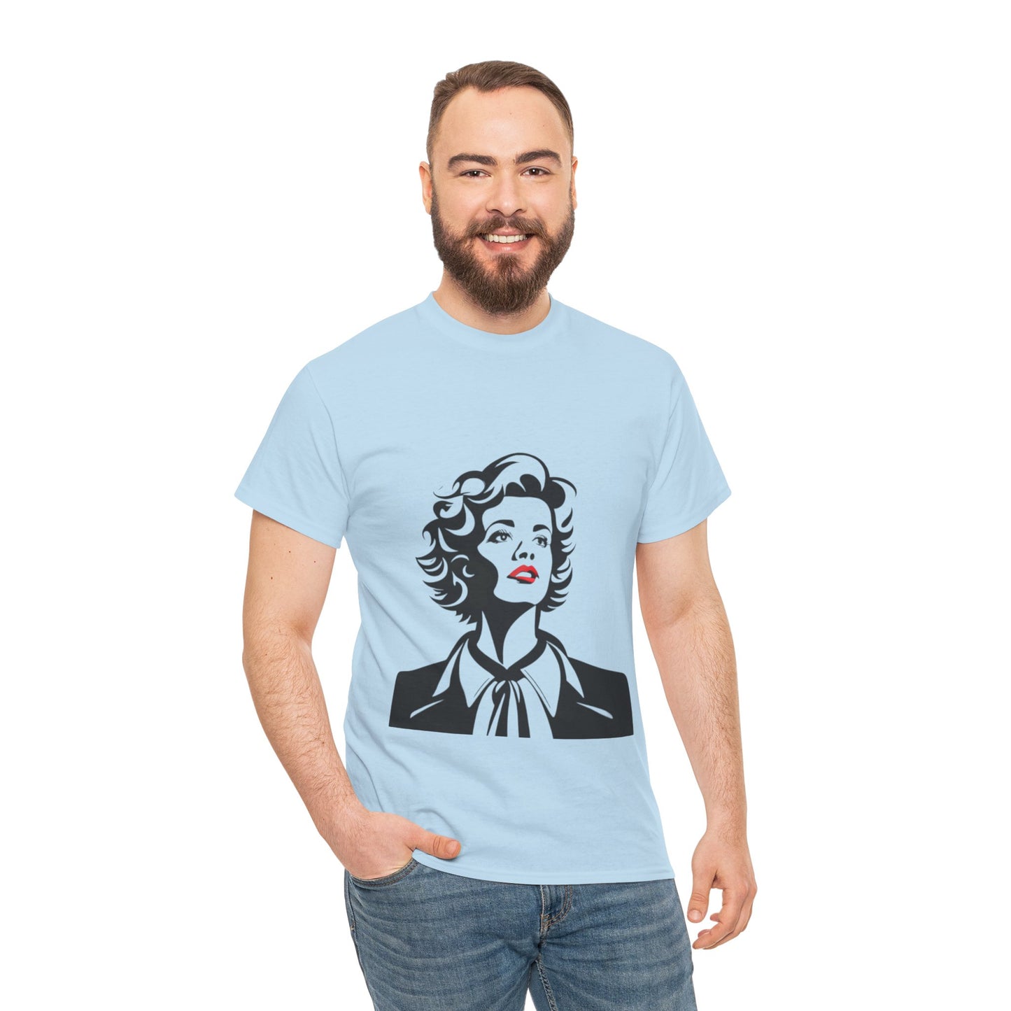 Business Woman Comic Art Graphic T-Shirt