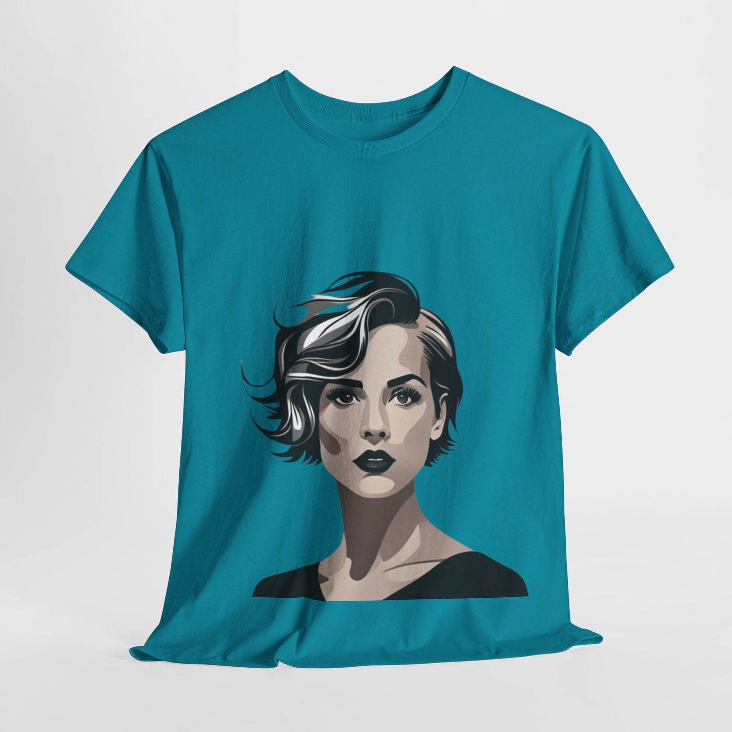 Female Model Graphic T-shirt