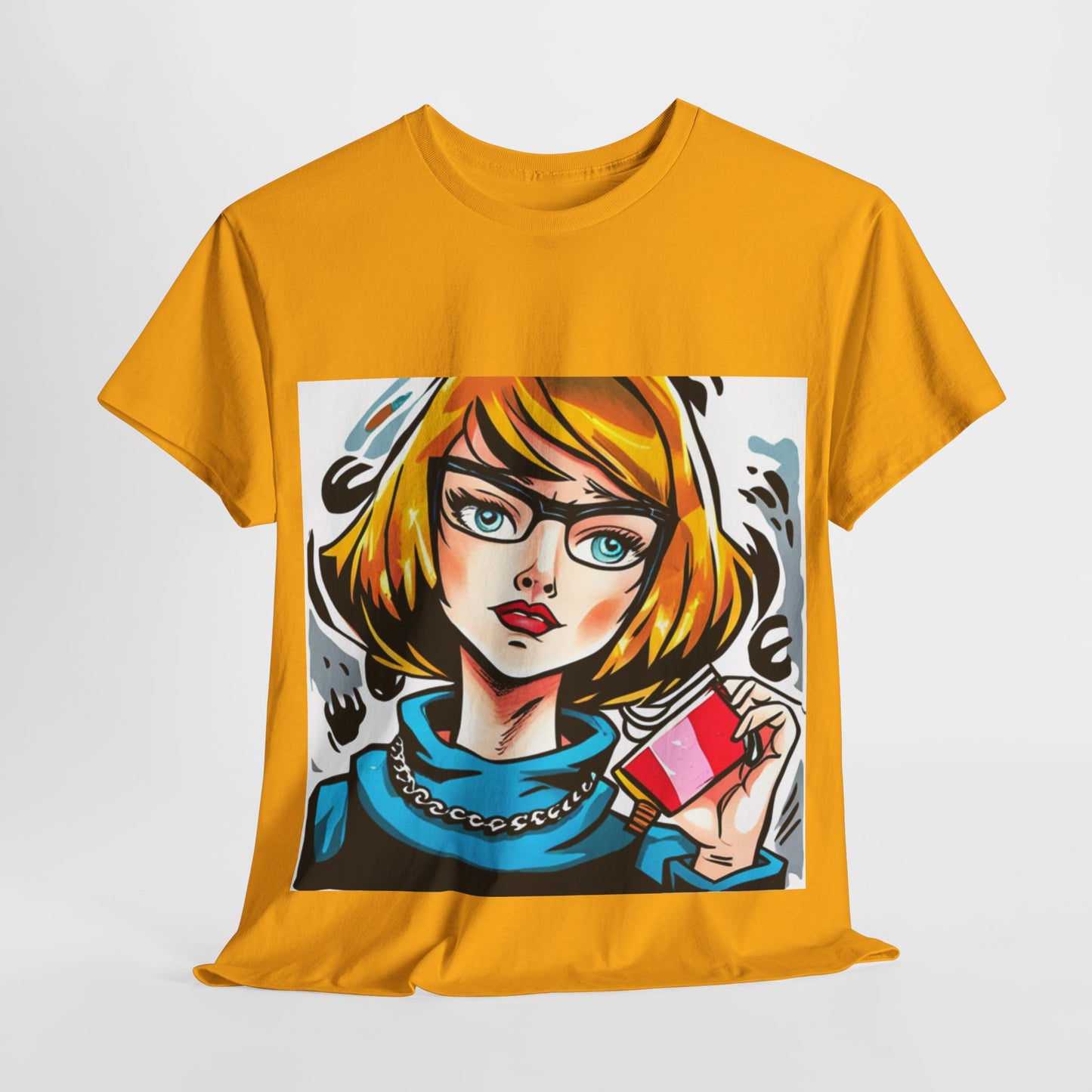 Comic Book Art Graphic T-Shirt