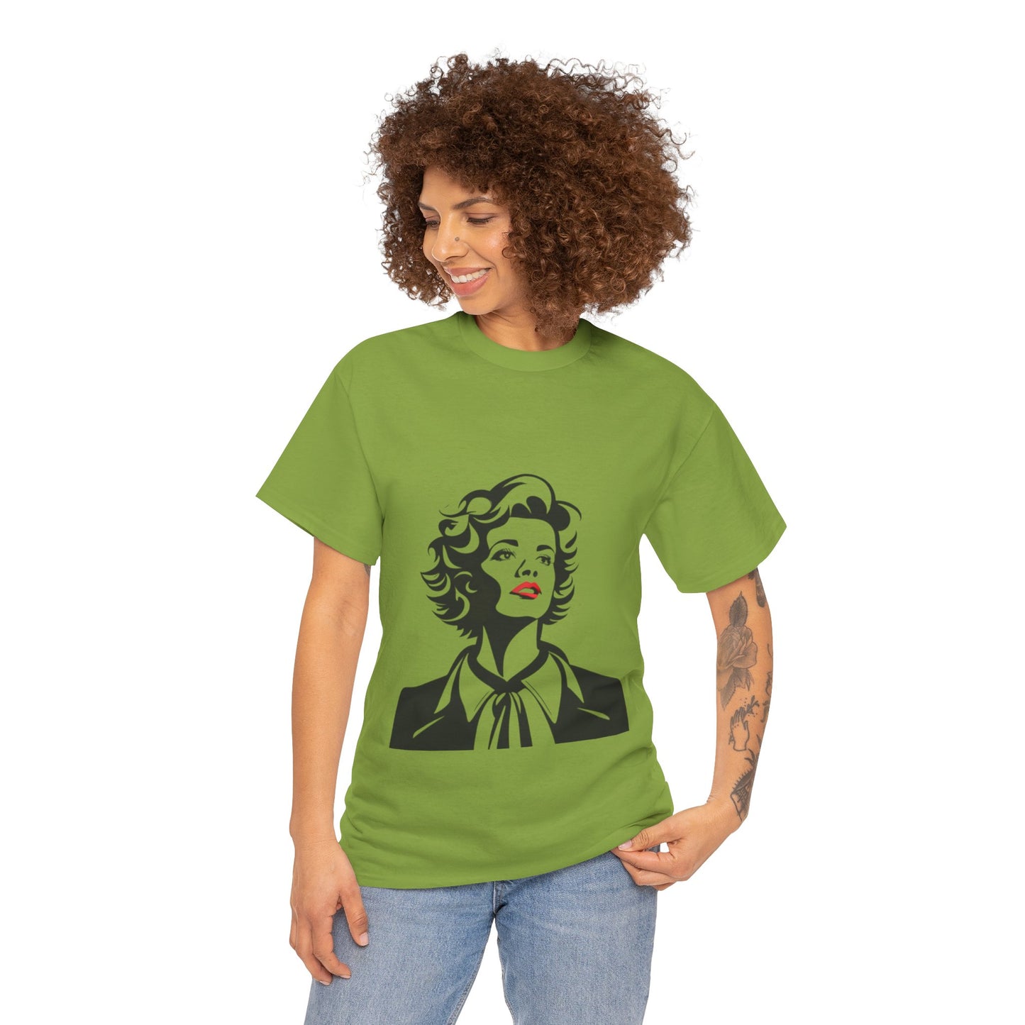 Business Woman Comic Art Graphic T-Shirt