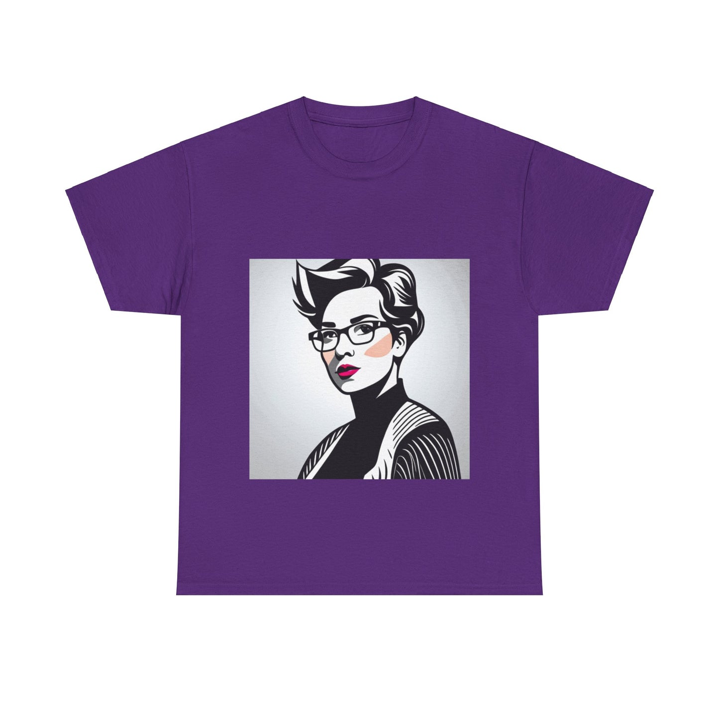 Female Model Graphic T-Shirt