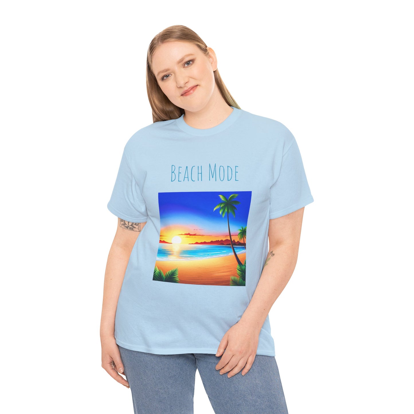 Beach Mode, Beach Graphic T-Shirt