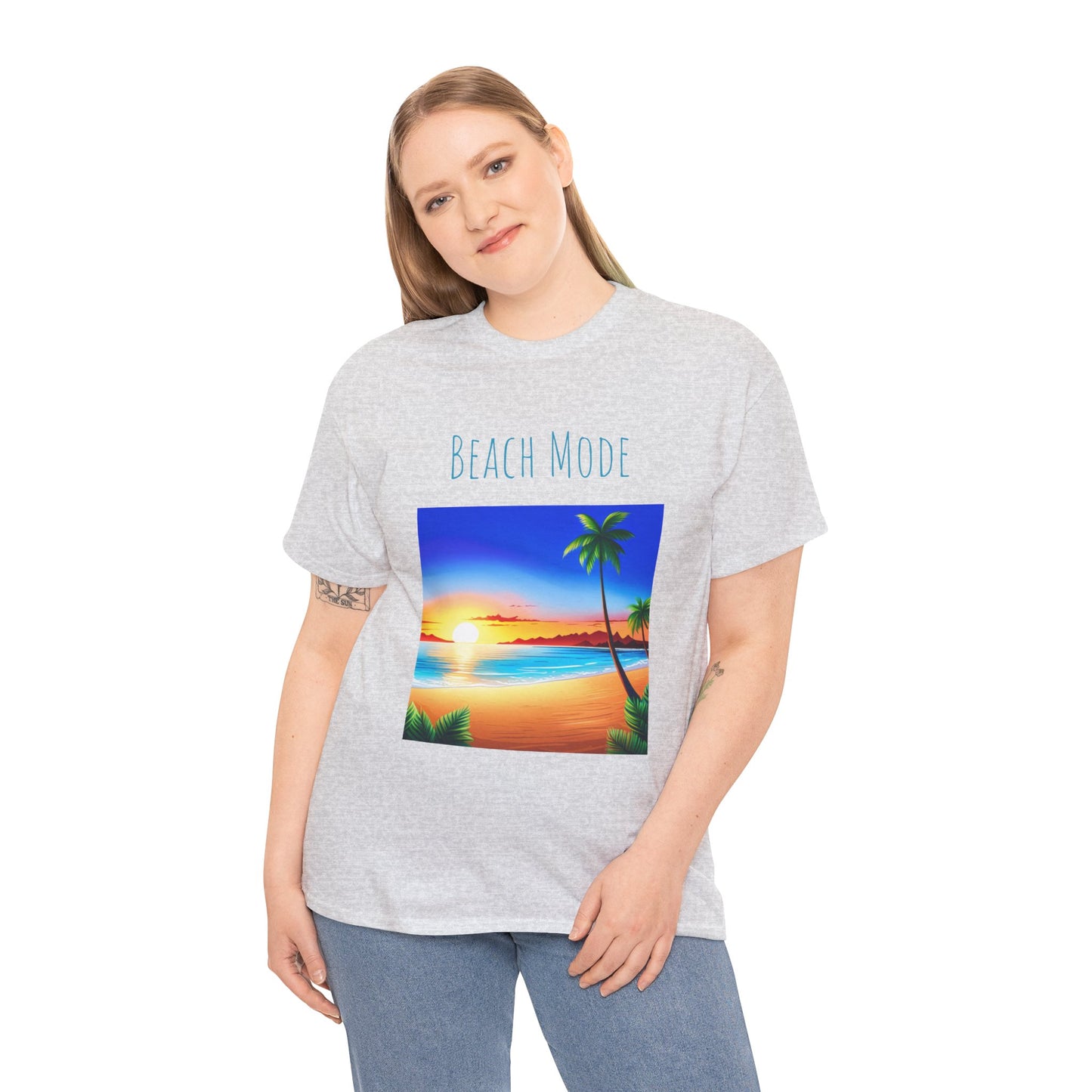 Beach Mode, Beach Graphic T-Shirt