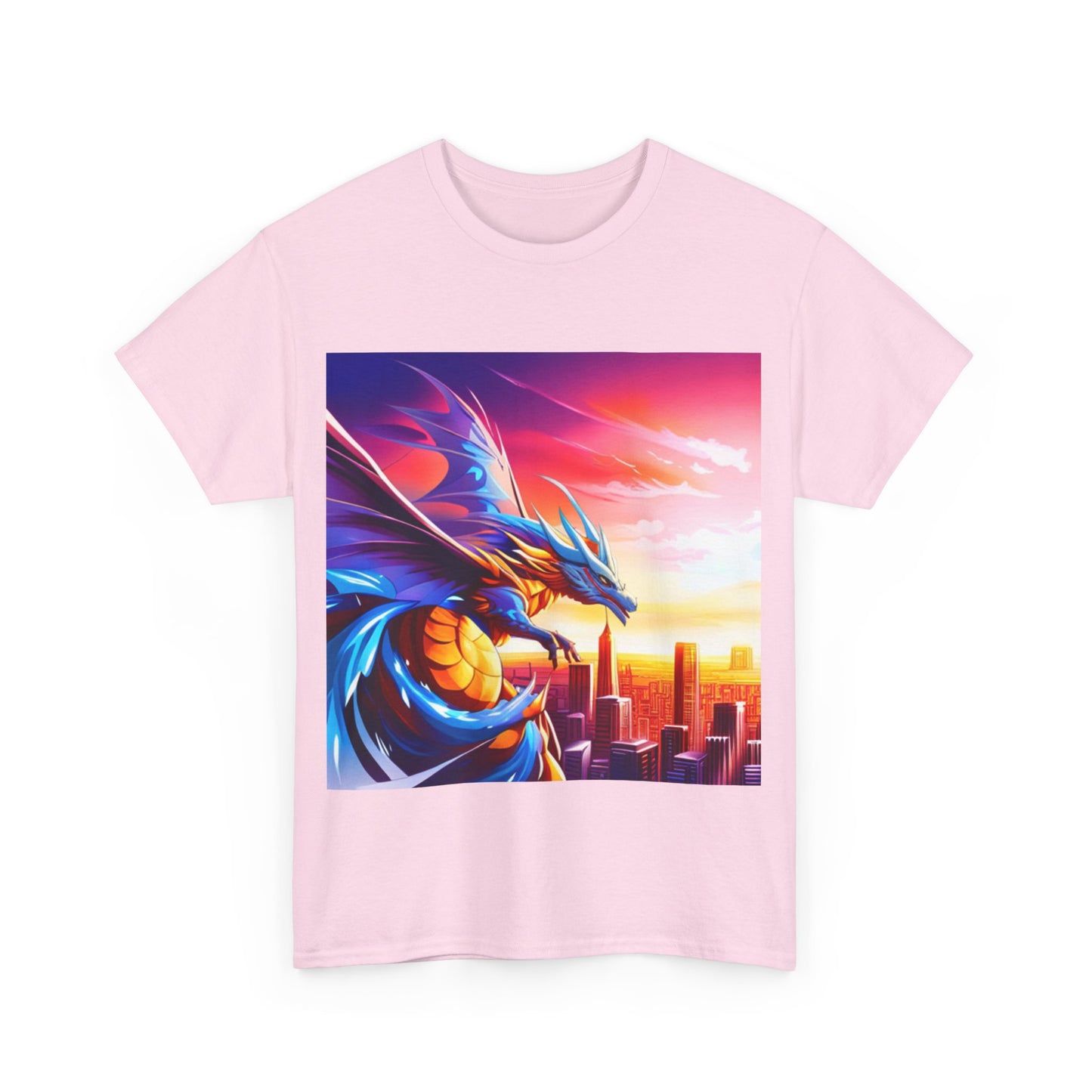 Dragon Cityscape Graphic Tee