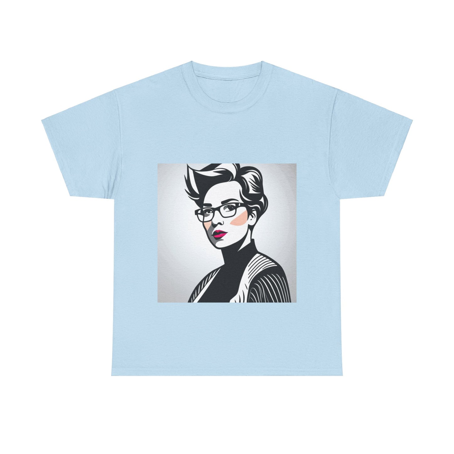 Female Model Graphic T-Shirt