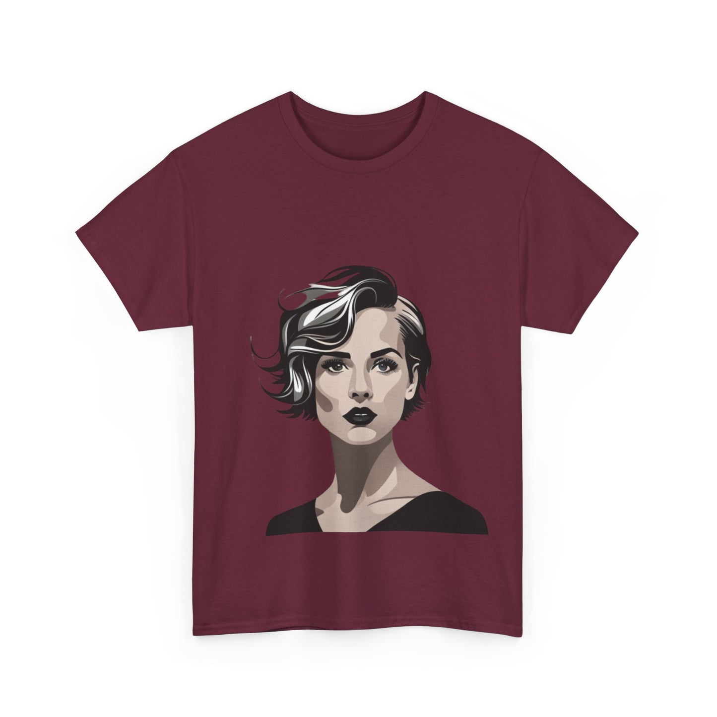 Female Model Graphic T-shirt