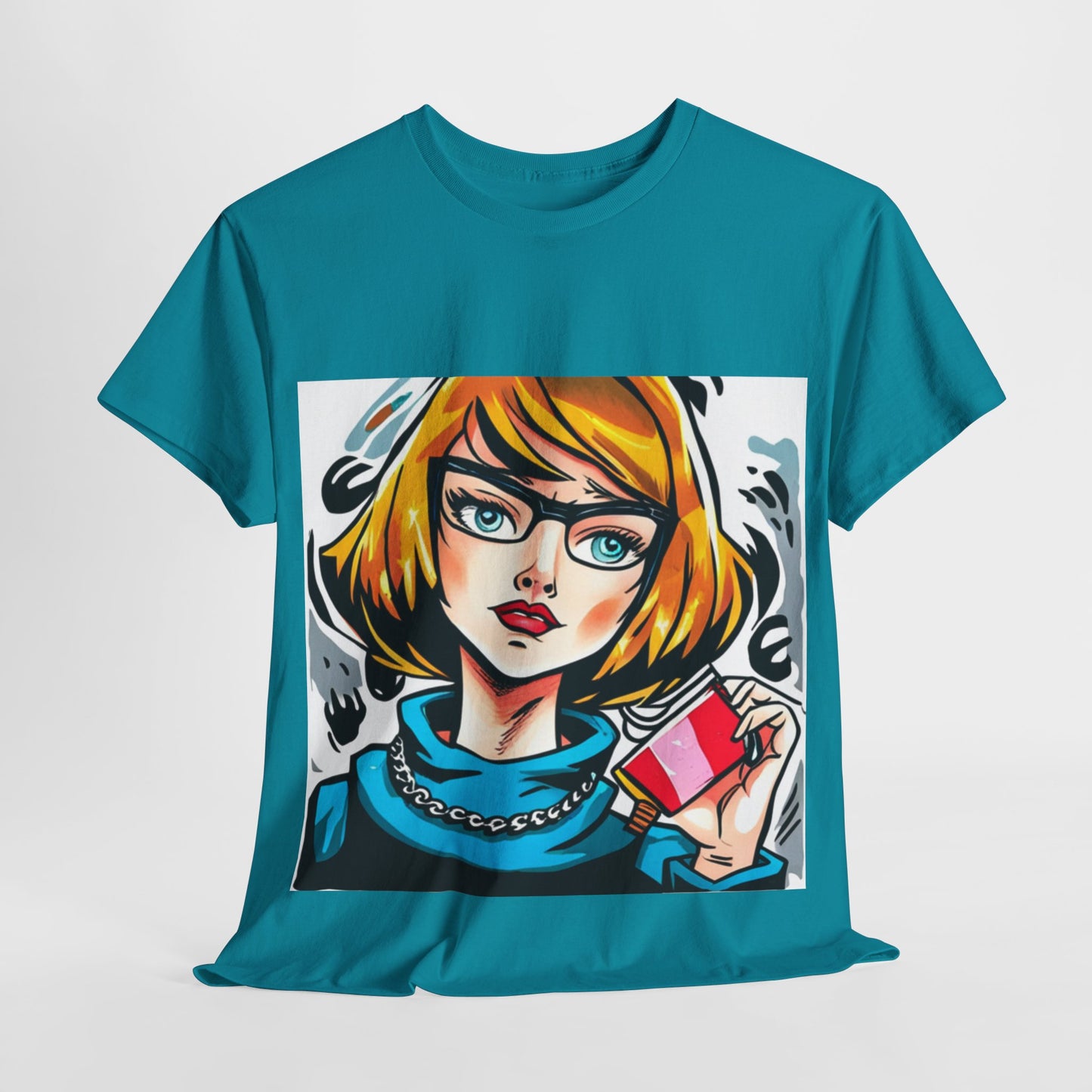 Comic Book Art Graphic T-Shirt