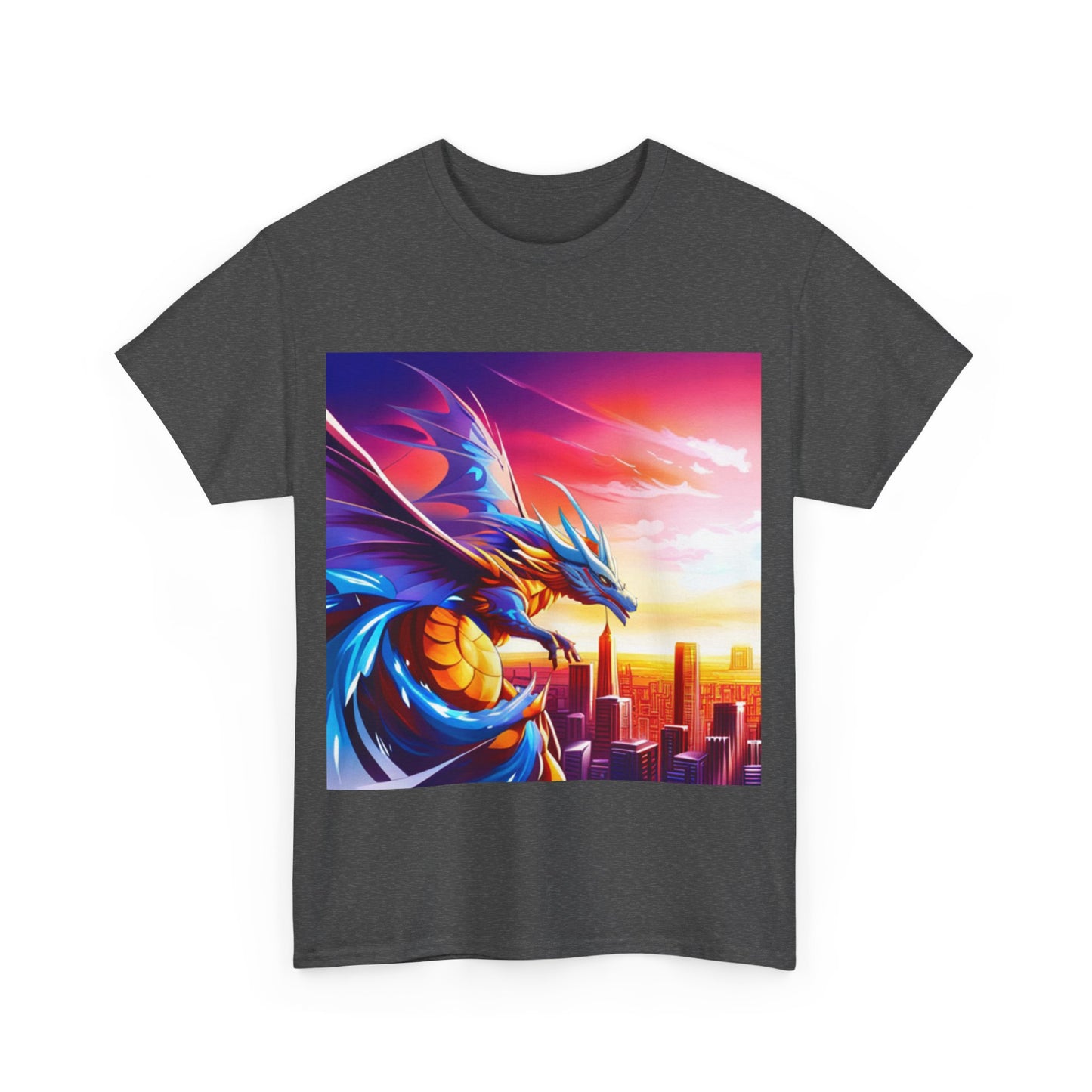 Dragon Cityscape Graphic Tee