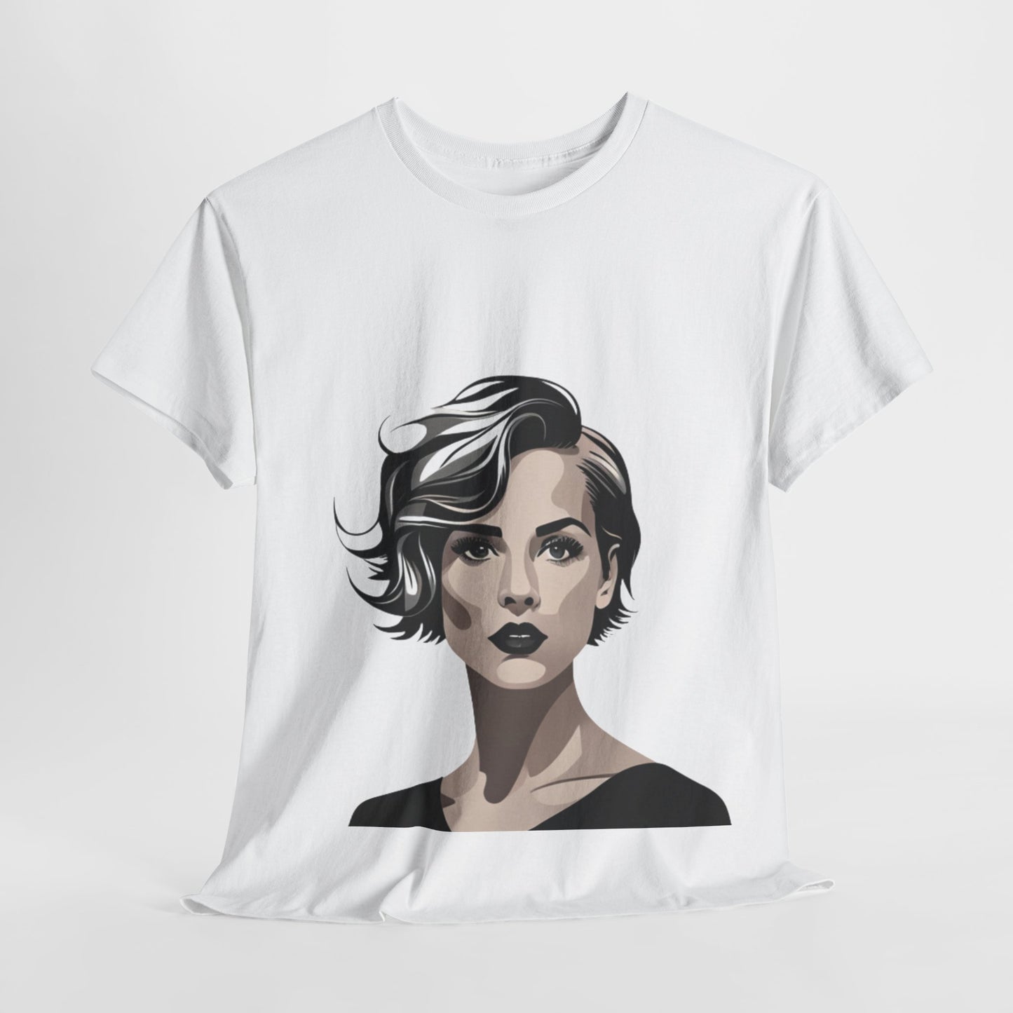 Female Model Graphic T-shirt