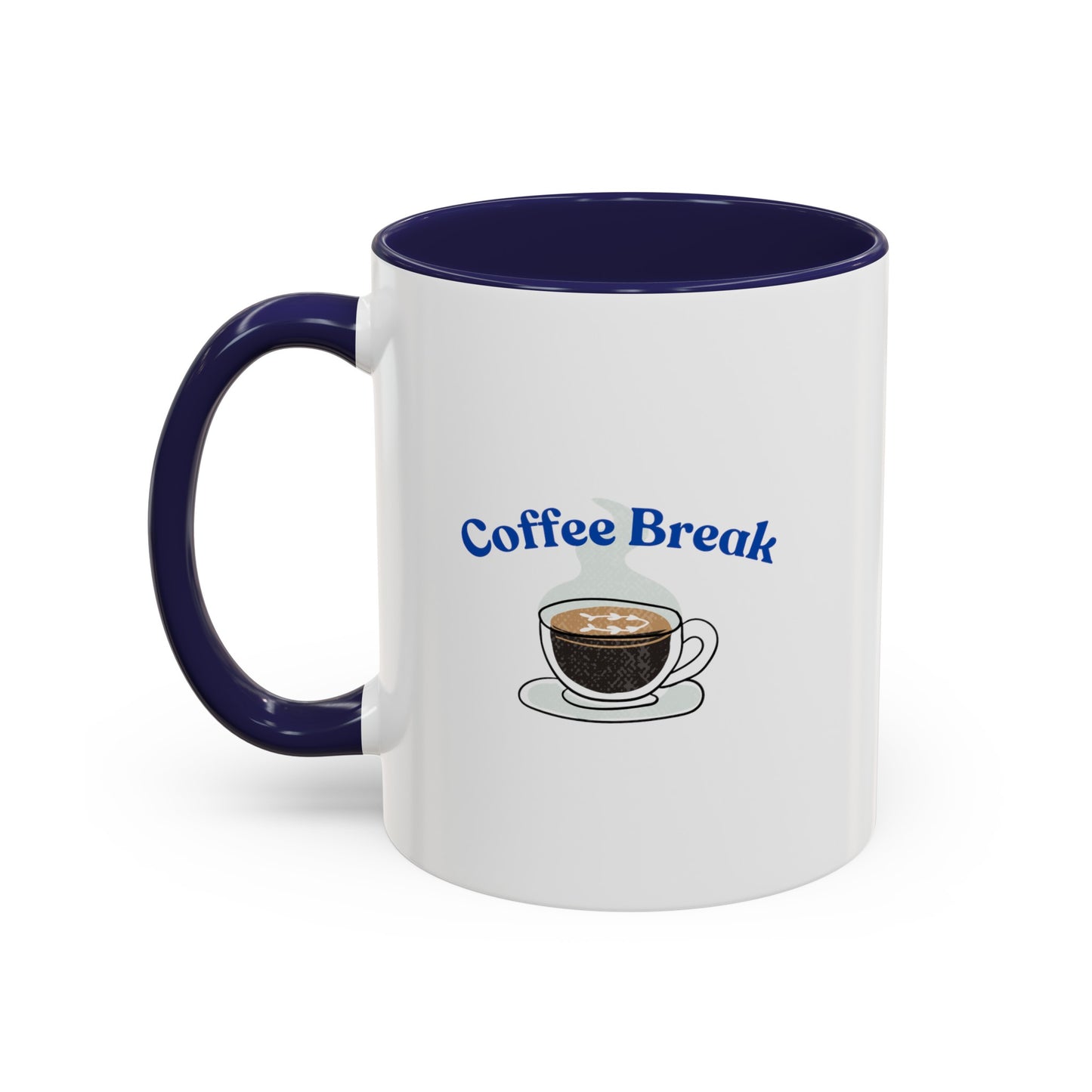 "Coffee Break" Accent Coffee Mug (11, 15oz)